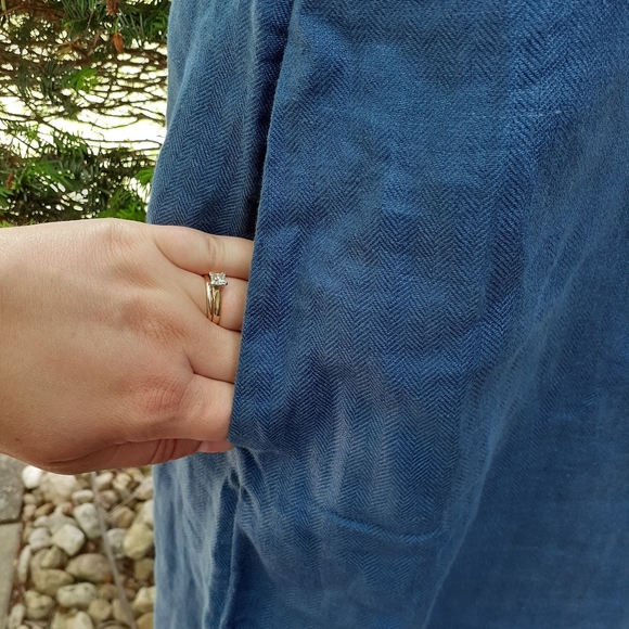 Sigrid Olsen Linen Tunic Short Dress Spring - Picture 6 of 10